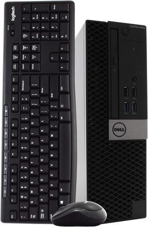 Dell OptiPlex 5040 Small Form Factor (SFF) PC Desktop Computer, Intel i5-6500, 16GB RAM, 2TB Hard Drive, Windows 10 Professional, Wireless Keyboard & Mouse, DVD-RW, WiFi, HDMI, USB 3.0 (Renewed)