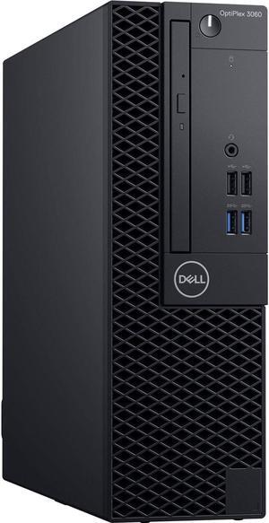 Dell Optiplex 3060 Intel Core i5-8500 X6 3GHz 16GB 256GB SSD Win10, Black (Renewed)