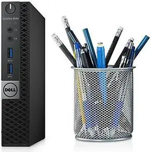 Newest Dell Optiplex 3040 Micro Computer Mini Tower PC (Intel Quad Core i5-6500T, 8GB DDR4 Ram, 256GB Solid State SSD, HDMI, VGA, WiFi) Win 10 Pro (Renewed)