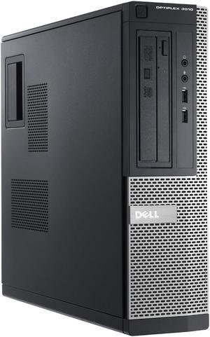 Dell Desktop Computer 3010 SFF Intel Core i3-3220 3.30GHz 4GB DDR3 Ram 250GB Hard Drive DVD Windows10 Pro (Renewed)