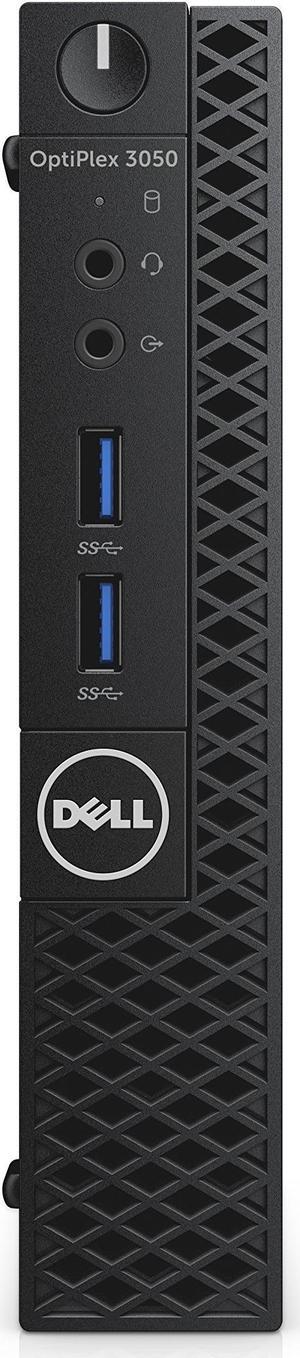 Refurbished Dell CFC5C OptiPlex 3050 Micro Form Factor Desktop Computer Intel Core i57500T 8GB DDR4 256GB Solid State Drive Windows 10 Pro Manufacturer Renewed