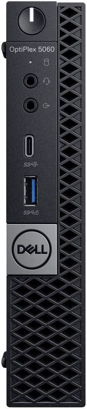 Dell Optiplex 5060 Intel Core i5-8500T X6 3.5GHz 16GB 512GB SSD Win10, Black (Renewed)