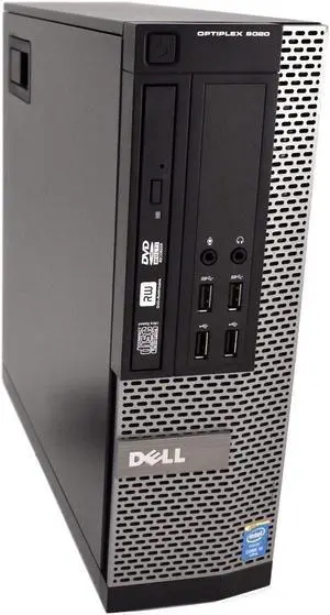 Dell Optiplex 9020 SFF Desktop PC - Intel Core i5-4570 3.2GHz 8GB 500GB HDD DVDRW Windows 10 Professional (Renewed)