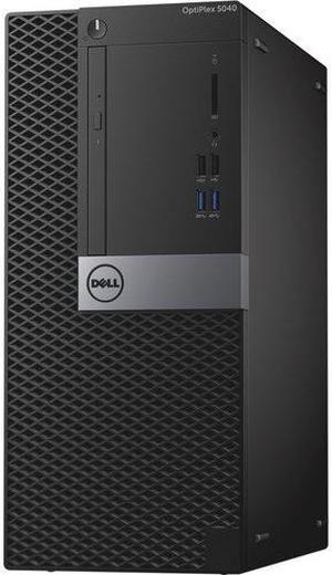 Dell Optiplex 5040 MT Desktop Computer, Intel Core i5-6500 3.2GHz (up to 3.60 GHz) Quad-Core, 8GB DDR3L RAM, 256GB SSD, Windows 10 Pro 64-Bit, USB 3.0, Display Port (Renewed)