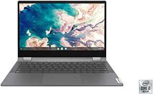 Lenovo Chromebook Flex 5 13" Laptop, FHD (1920 x 1080) Touch Display i3-10110U Processor, 4GB DDR4 OnBoard RAM, 64GB SSD, Intel Integrated Graphics, Chrome OS, 82B80006UX Graphite Grey (82B80006UX-cr)
