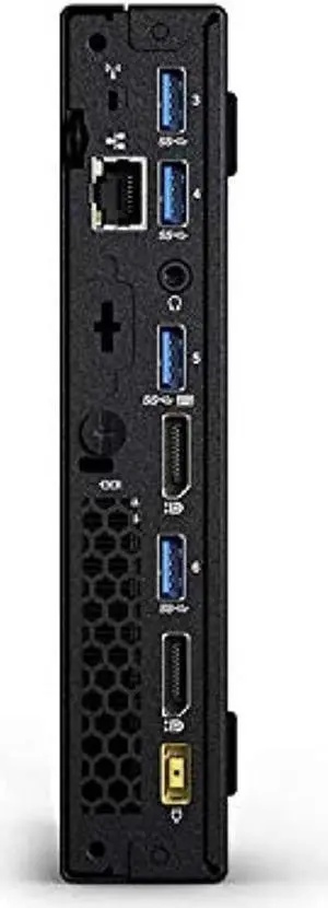 Lenovo ThinkCentre M900 Tiny Desktop, Quad Core Intel Core i5-6500T, 2.5GHz up to 3.1GHz, 8GB DDR4 RAM, 256GB SSD, AC-600 WiFi, HDMI, DVI, DisplayPort, Windows 10 Pro 64-bit (Renewed)