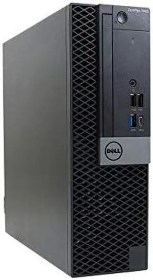 Dell OptiPlex 7050-SFF Intel Core i5-7500 3.4 GHz, 16GB RAM, 256GB Solid State Drive, DVDRW, Windows 10 Pro 64bit (Renewed)