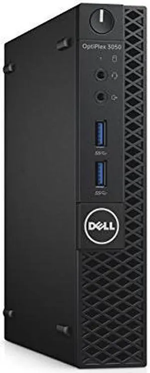 Dell Optiplex 3050 Micro Business Desktop Computer (Intel Core i3-6100T, 4GB DDR4, 128GB SSD) Windows 10 Pro (Renewed) (1XV9V-cr)