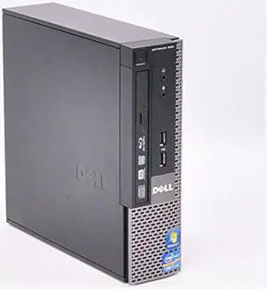 Dell Optiplex 990 USFF Desktop PC - Intel Core i5-2400S 2.5GHz 8GB 500GB DVD-RW Windows 10 Professional (Renewed) (MBDEL990-W10/2.5i5U)
