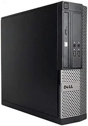 2018 DELL OPTIPLEX 390 SFF Desktop Computer, Intel Core I3 2100 3.1GHz, 8GB DDR3, 120GB SSD, DVD, WIFI, HDMI, VGA, Bluetooth 4.0, Windows 10 Professional 64 Bit (Renewed) (Dell390SFF)