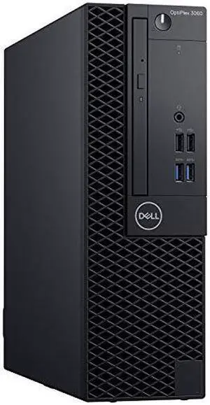 Dell Optiplex 3060 Intel Core i3-8100 X4 3.6GHz 4GB 500GB Win10, Black (Certified Renewed) (1539774099)