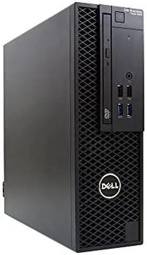 Dell Precision Tower 3420 - SFF Intel Core i5-6500 3.2GHz, 8 GB RAM, 256 GB Solid State Drive, DVDRW, Windows 10 Pro 64bit, (Renewed)