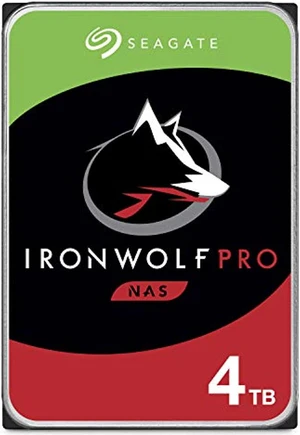 Seagate IronWolf Pro 4TB NAS Internal Hard Drive HDD - CMR 3.5 Inch SATA 6Gb/s 7200 RPM 128MB Cache for RAID Network Attached Storage, Data Recovery Service - Frustration Free Packaging (ST4000NEZ025) Seagate IronWolf Pro 4TB NAS Internal Hard Drive HDD - CMR 3.5 Inch SATA 6Gb/s 7200 RPM 128MB Cache for RAID Network Attached Storage, Data Recovery Service - Frustration Free Packaging (ST4000NEZ025)