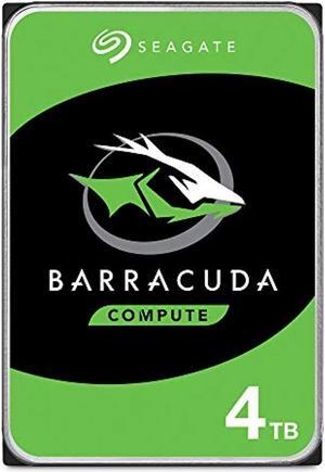 Seagate BarraCuda 4TB Internal Hard Drive HDD - 3.5 Inch Sata 6 Gb/s 5400 RPM 256MB Cache for Computer Desktop PC Laptop (ST4000DM004) (ST4000DM004)