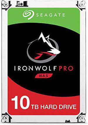 Seagate IronWolf Pro 10Tb NAS Internal Hard Drive HDD - 3.5 Inch Sata 6GB/S 7200 RPM 256MB Cache for Raid Network Attached Storage, Data Recovery Rescue Service (ST10000NE0004) (ST10000NEB004)