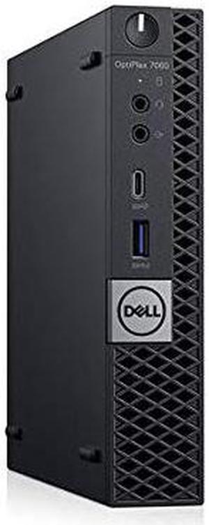 Dell OptiPlex 7060 Micro Desktop Business PC, Intel Core i5-8500T 2.1GHz, 16GB, 256GB SSD, USB Type-C, Win10Pro (Renewed) (7060-MINI)