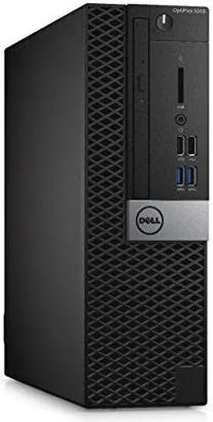 Dell OptiPlex 5050 Small Form Factor Business Desktop Computer (Intel Core i5-7500, 8GB DDR4, 500GB HDD, AMD Radeon R5 430) Windows 10 Pro (Renewed)