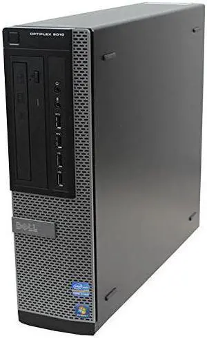 2018 Dell Optiplex 7010 Ultra Small Form Factor Desktop Computer (Intel Core i3-3220 3.3GHz,4GB DDR3 RAM,500GB,DVD-ROM,Windows 10 Pro 64-Bit) (Renewed) (FCRDEDT0075)