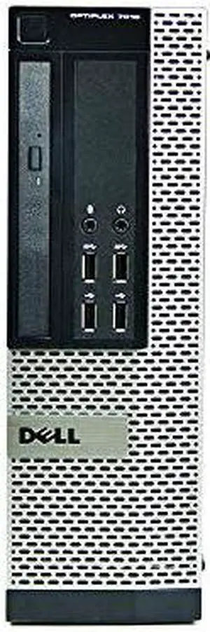 Dell 7010 SFF, Core i3-3220 3.3GHz, 4GB RAM, 250GB Hard Drive, DVD, Windows 10 Home 64bit (Renewed)