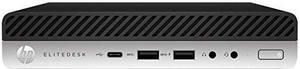 HP EliteDesk 800 G3 Business Mini PC Desktop Computer, Intel Quad-Core i5-7500 up to 3.8GHz, 8GB DDR4 RAM, 256GB SSD, 802.11ac WiFi, Bluetooth, USB 3.1, Keyboard and Mouse, Win 10 (EliteDesk800-G3-cr)