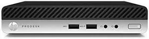 HP ProDesk 400 G4 Mini Desktop - Intel i5-8500T 2.1GHz/4GB RAM/500GB 7200rpm Hard Drive/1 Year HP Warranty (Renewed) (4AC52UTR#ABA-cr)