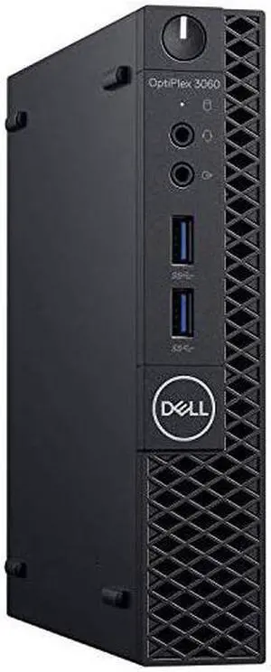Dell OptiPlex 3060 Micro Tower | Intel Core i3-8100T 3.1 GHz | 4GB DDR4 | 500GB HDD | WiFi, BT4.1 | UHD Graphics | Windows 10 Pro (Renewed)