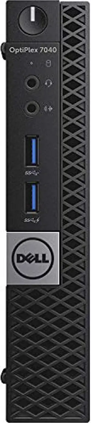 DELL OPTIPLEX 7040 6th Gen Micro Business Desktop Computer, Intel Quad Core i7 6700T up to 3.6GHz, 8G DDR4, 512G SSD, WiFi,HDMI, DP, Win 10 64-Bit Supports EN/ES/FR(CI5)(Renewed)