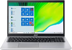 Acer Aspire 5 A515-56-36UT Slim Laptop | 15.6 Full HD Display | 11th Gen Intel Core i3-1115G4 Processor | 4GB DDR4 | 128GB NVMe SSD | WiFi 6 |  Alexa | Windows 10 Home (S Mode) (Renewed (A515-56-36UT)