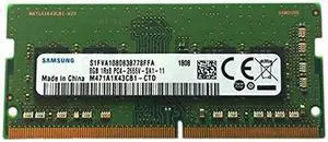 Samsung 8GB DDR4 2666MHz RAM Memory Module for Laptops (260 Pin SODIMM, 1.2V) M471A1K43CB1