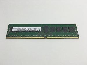 Hynix Server Memory 8GB PC4-17000 DDR4-2133MHz ECC Registered CL15 288-Pin DIMM 1.2V Dual Rank Memory Module Mfr P/N HMA41GR7MFR8N-TF