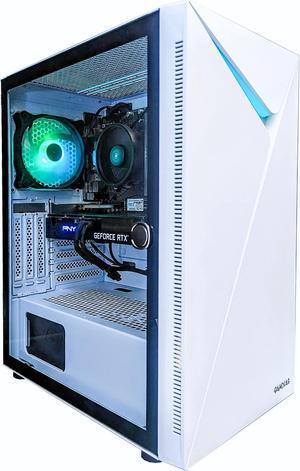  MXZ Gaming PC Desktop Computer, AMD Ryzen 5 4500, RTX 3060,16GB  DDR4, NVME 500G SSD, 6RGB Fans, Win 11 Pro Ready, Gamer Desktop Computer(R5  4500