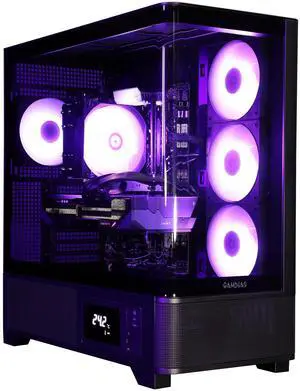 Cobratype Anaconda Gaming PC, Ryzen 5 9600X 3.90 GHz (Up to 5.4 GHz), RTX 5050, 8GB GDDR6, AI Enhancement Ready, 1TB NVMe SSD, 32GB DDR5, Wi-Fi, Win 11 Home