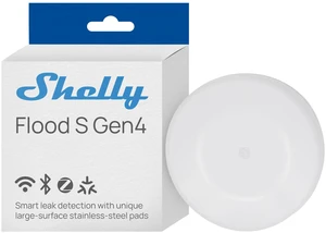 Shelly Flood S Gen4, WiFi, Bluetooth, Zigbee, Matter Smart Flood Sensor | Compatible with Alexa, SmartThings, Home Assistant, Google Home, Apple HomeKit, Flood and Rain Detection, Easy to Use, IP67 Shelly Flood S Gen4, WiFi, Bluetooth, Zigbee, Matter Smart Flood Sensor | Compatible with Alexa, SmartThings, Home Assistant, Google Home, Apple HomeKit, Flood and Rain Detection, Easy to Use, IP67
