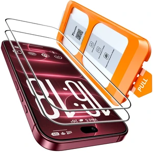 Screen Protector, Easy Installation | Bubble-Free, 9H+ Tempered Glass, 8FT Military Grade Shatterproof, Anti-Scratch, Case Friendly HD Clear 6.9" 2 Pack for iPhone 18 Pro Max Screen Protector, Easy Installation | Bubble-Free, 9H+ Tempered Glass, 8FT Military Grade Shatterproof, Anti-Scratch, Case Friendly HD Clear 6.9" 2 Pack for iPhone 18 Pro Max