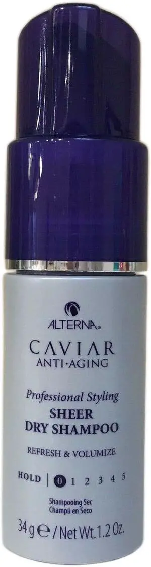 Alterna Caviar Anti-Aging Professional Styling Sheer Dry Shampoo Refresh  Volumize 1.2oz 34g