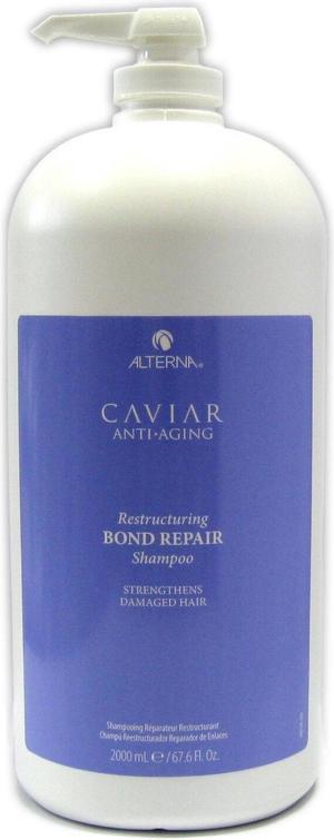 Alterna Caviar Anti-Aging Restructuring Bond Repair Shampoo Strenghtens Damaged Hair 67.6oz 2000ml