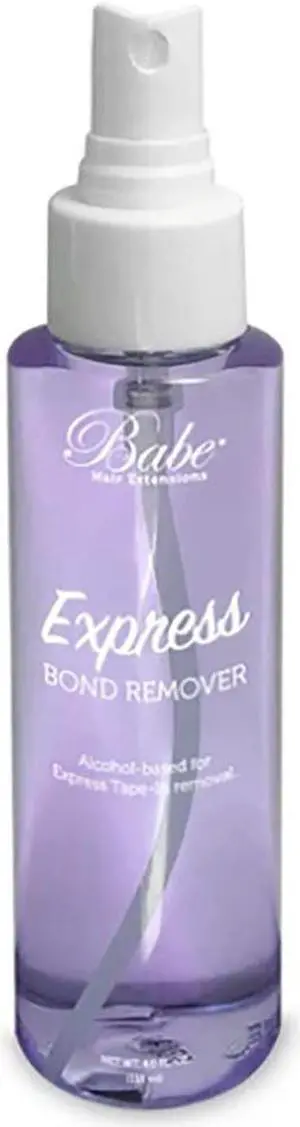 Babe Hair Extensions Bond Remover Express Dissolvent Alcohol-Based For Express Tape-In Removal Disolvant 4oz 118ml
