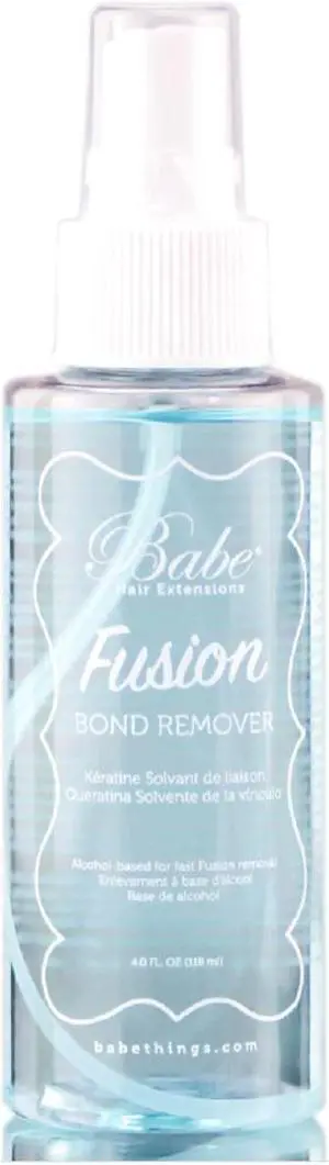 Babe Hair Extensions Bond Remover Fusion Alcohol-Based For Fast Fusion Removal 4oz 118ml