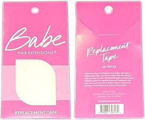 Babe Hair Extensions Replacement Tape 48 Pieces Double Sided