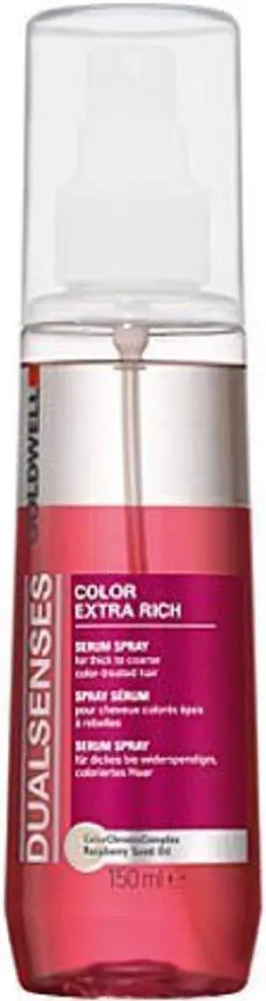 Goldwell Color Extra Rich Serum Spray For Thick To Coarse Color Treated Hair 5oz 150ml