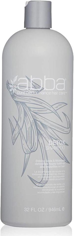 Abba Detox Shampoo Detoxifies Heavy Build-up And Impurities On Hair 32oz 946ml