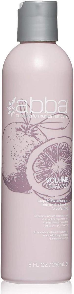 Abba Volume Shampoo Thicken Fine Limp Hair For Added Body 8oz 236ml
