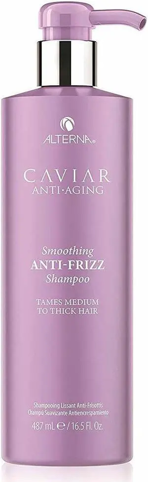 Alterna Caviar Anti-Aging Smoothing Anti-Frizz Shampoo Tames Medium To Thick Hair 16.5oz 487ml
