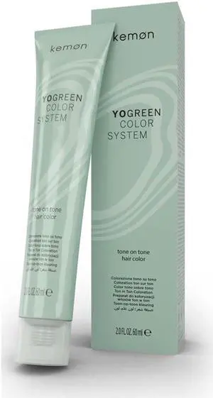Kemon Yo Green Color System 6 Dark Blonde Tone On Tone Hair Color 2 60ml
