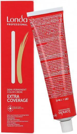 Londa Professional Londacolor Demi-Permanent Extra Coverage 7/07 Blonde Natural Brown Cream Color 2oz 60ml
