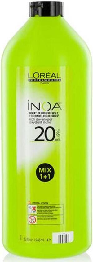 Loreal Professionnel Paris Inoa Rich Developer 20 Vol. 6% ODS2 Technology 32oz 946ml