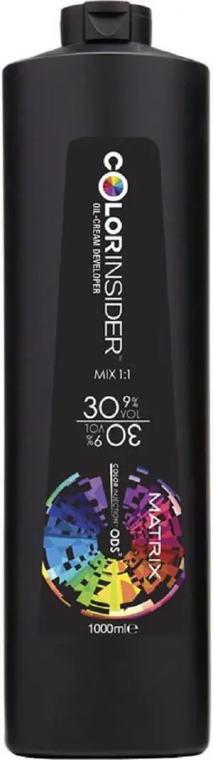 Matrix Color Insider Oil-Cream Developer 30 Vol 9% Color Injection ODS2 33.8oz 1000ml
