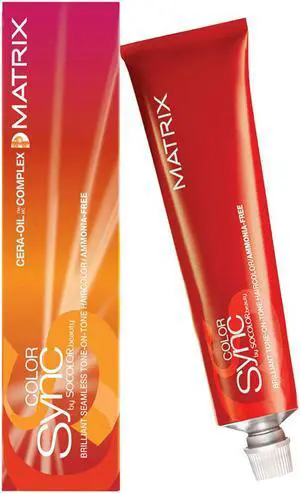 Matrix Color Sync 7R Dark Blonde Red Demi-Permanent Hair Color 2oz 60ml