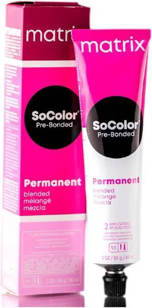 Matrix Socolor 6N Light Brown Neutral Permanent Cream Hair Color 3oz