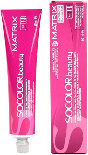 Matrix Socolor Beauty 4M Medium Brown Mocha Permanent Hair Color 3.1oz 90ml